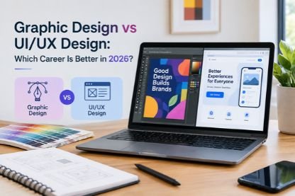 Graphic Designer vs UI/UX Designer : Which Career Is Better in 2026?